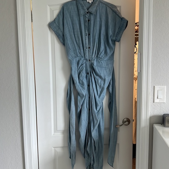 Maxi denim dress - Picture 2 of 5
